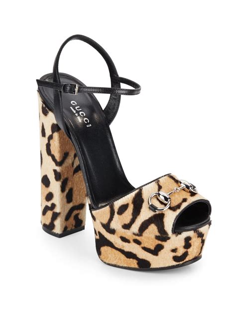 gucci leopard sandals|latest style for Gucci sandals.